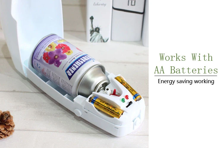 Бесплатный образец настенный Электрический автоматический диспенсер для ароматов распылитель духов аэрозольный освежителя воздуха