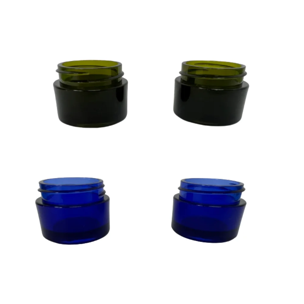 box of 20pcs clear mini cosmetics container