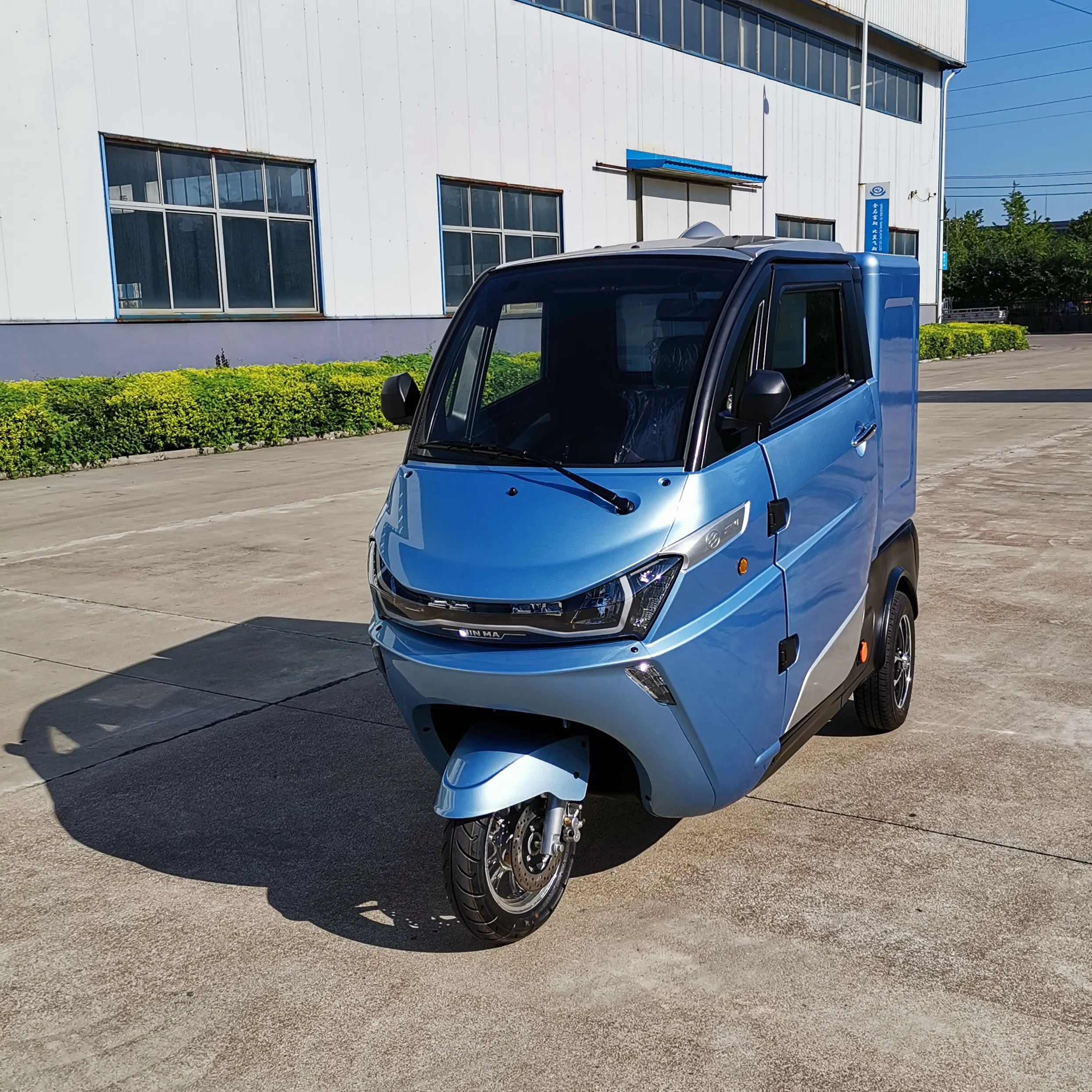 Enclosed 3 Wheel Electric Vehicle Mobility Scooter Trike Motorcycle
