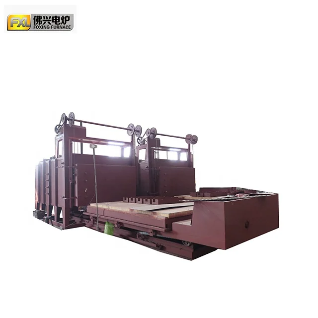 manufacture price new design bogie hearth metal annealing furnace for big steel