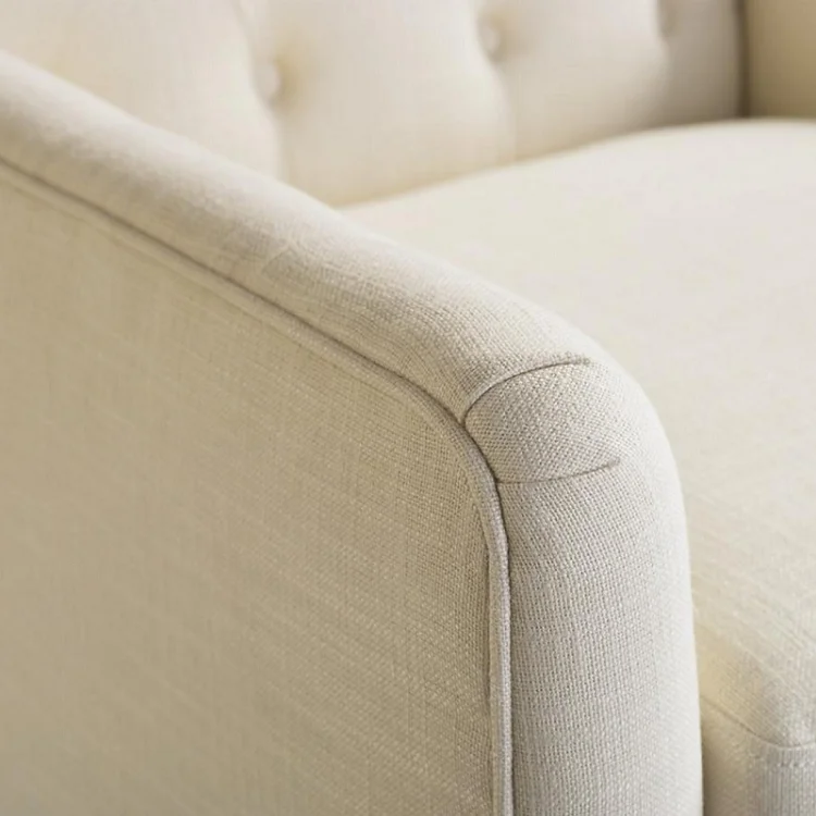 Luxury indoor furniture comfortable fabric living room custom