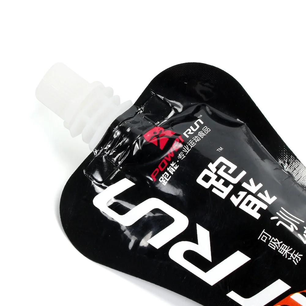 Customized Printing Moisture Proof Energy Drink Yogurt Plastic Packaging Bag Suction Standup Pouch Spout Bag for Beverage
