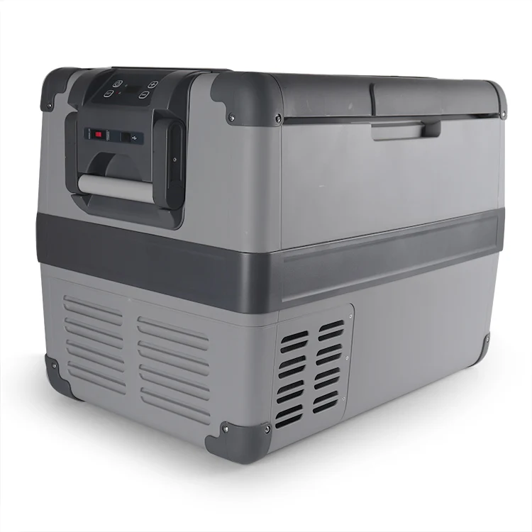 55L Portable Compressor Freezer outdoor car cooler box 12v Mini Car Fridge for Yachts and RVs