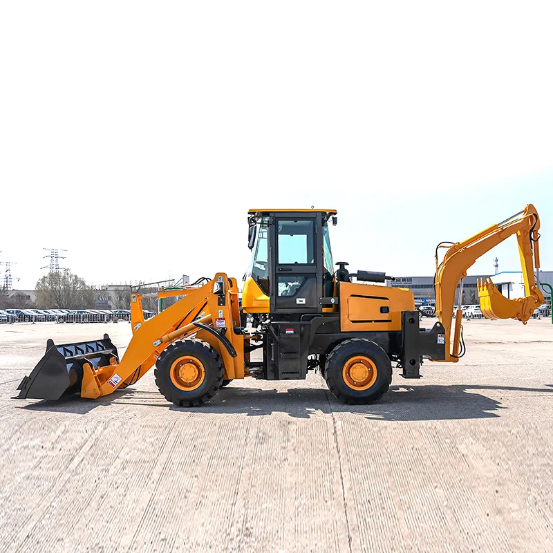 New Design Good Price Earth-Moving Machinery  New Mini Backhoe Loader