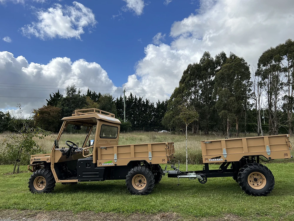 Electric All Terrain Vehicle Transport Motorcycle Carier Atv Farm Vehicle 4x4 With Trailer