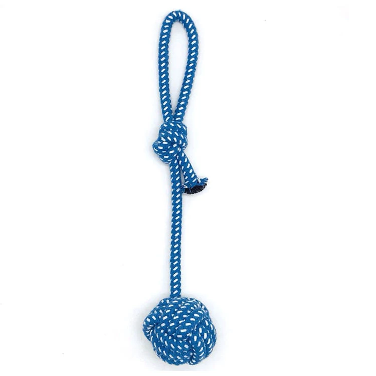 Custom Best selling dog teeth cleaning chew rope toy