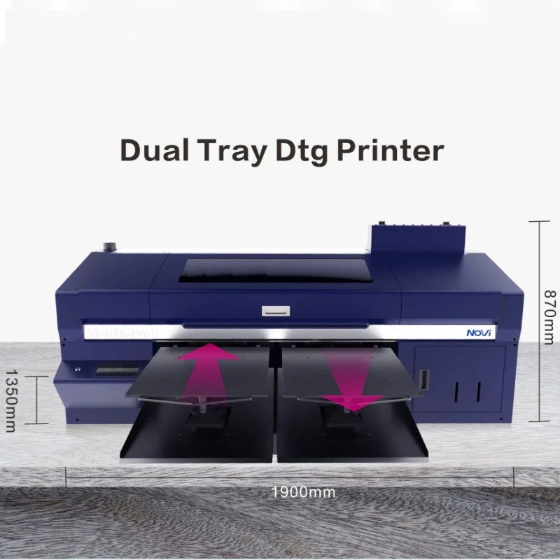 2024 top sale Novi direct dtf and dtg printer inkjet printers printing machine to the fabric