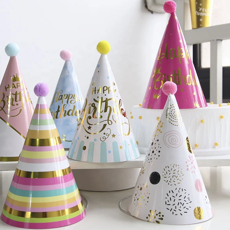 Kids Party Adult Birthday Party Supplies Paper Birthday Paper Hat