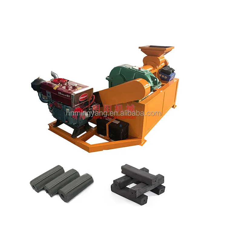 Factory Price South Africa Charcoal Briquette Screw Extruder Making Machine