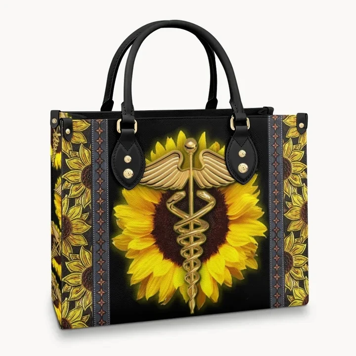 Nurse I Can Do All Things Leather Bag Customized Gifts for Teachers Fashion Women Personalized Shoulder Bags Drop Ship Handbag