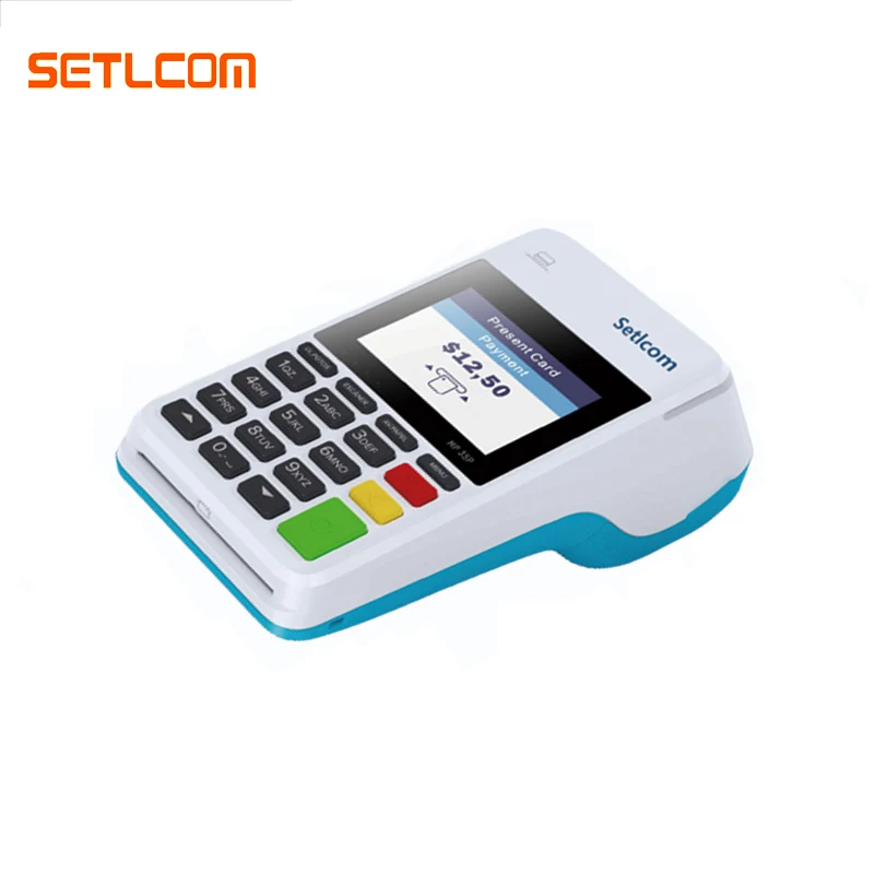  SETLCOM MP35P Android 5.0 mobile NFC IC/credit card reader Printer billing machine portable pos