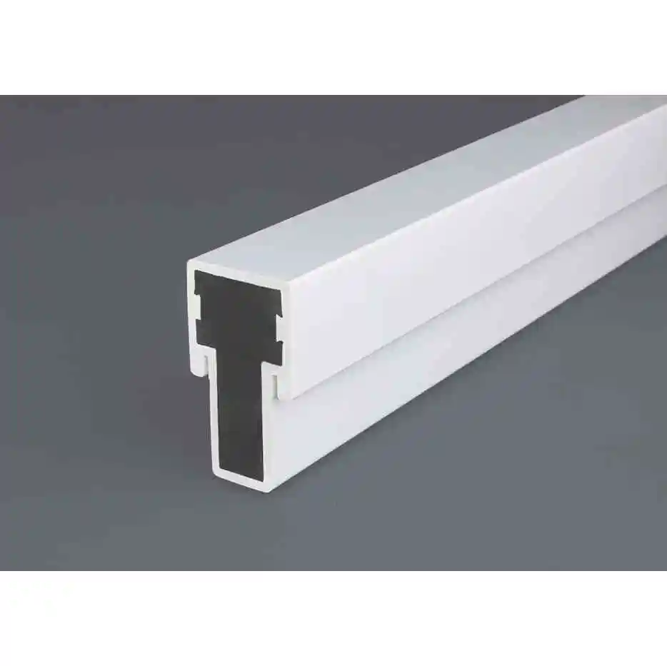 Nova US Design High Density LVL reinforce waterproof PVC Profiles Mull Post