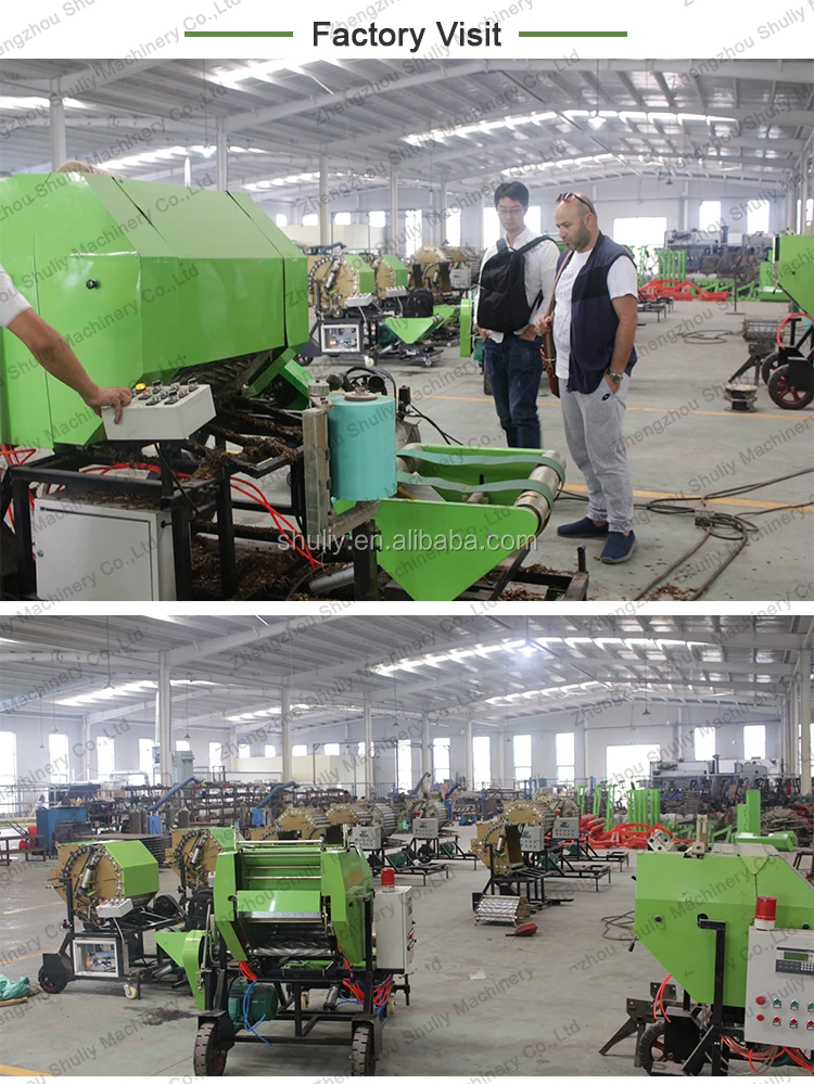 silage baler packing wrapping machine to pack corn silage corn silage machine