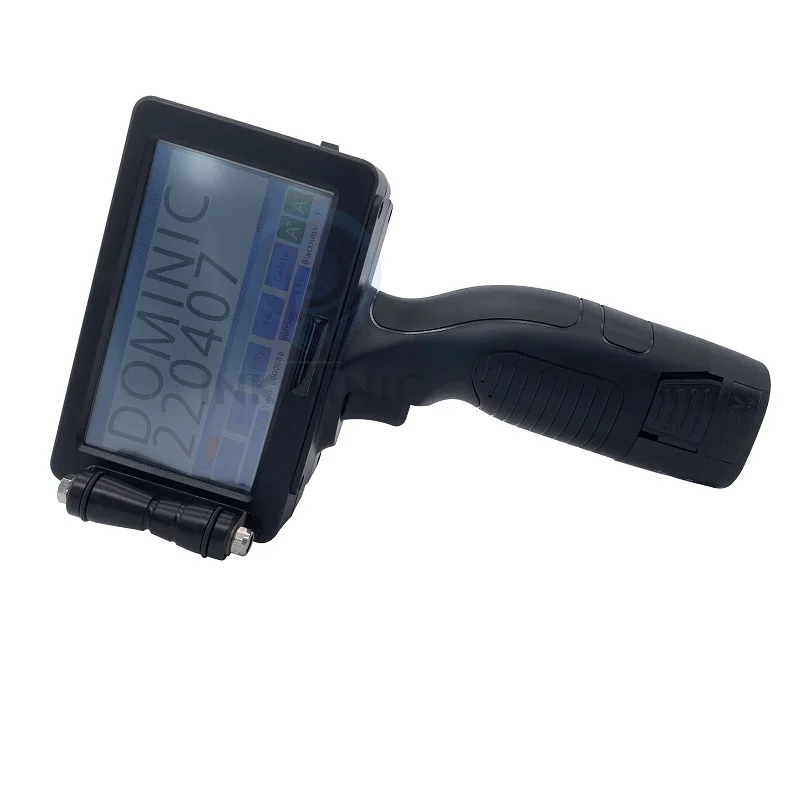 With 42ml Cartridge Portable Hand Held TIJ Date Number Batch Code Stamp Printer Coding 2.5 Ink Jet Handheld Inkjet Printer