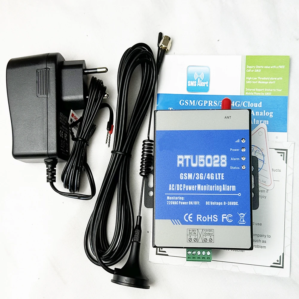 GSM/GPRS/3G/4G/Cloud Voltage&Power Status Alarm Controller Power Monitoring Alarm