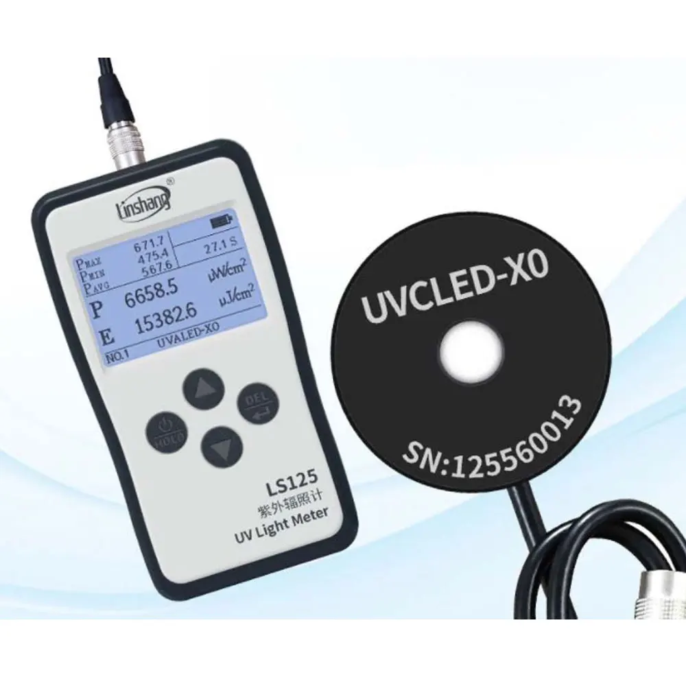 LS125-UVCLED-X0 UV Probe UV Light Meter 230nm-315nm suitable intensity and energy detection of 260nm-285nm LED germicidal lamp