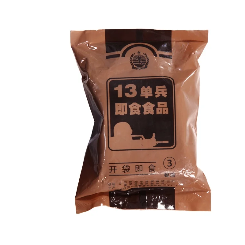 Сжатое печенье MRE в стиле милитари, готовое к употреблению