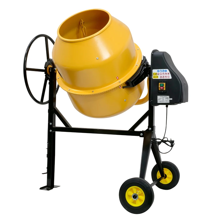 Mobile Concrete Mixer Machine 125L 140L 160L 180L 200L 220L 280L Portable  Cement Mixers For Sale
