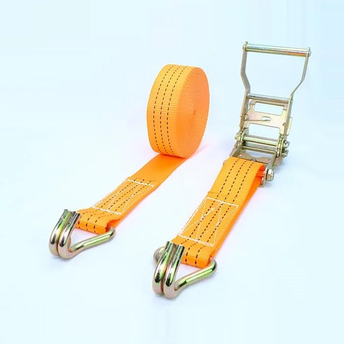Cheap factory price heavy duty tie down strap laborsaving cargo retractable ratchet strap