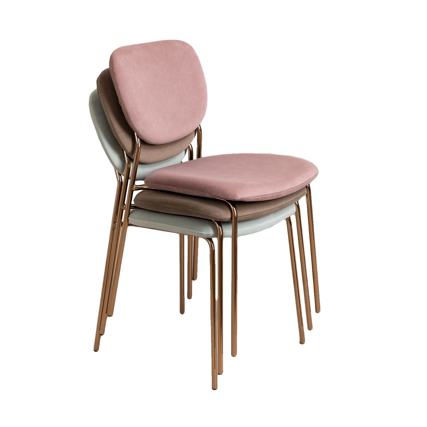 Free Sample Upholstered  Restaurant dinner Chair Modern Gold Luxury Dining Room Chairs Velvet Dining Chair