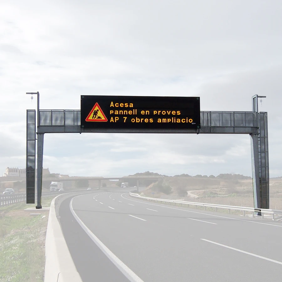 Traffic Road Safety Sign LED Road Display for VMS Highway DMS gantry LED signs radar speed limit highway Message Sign