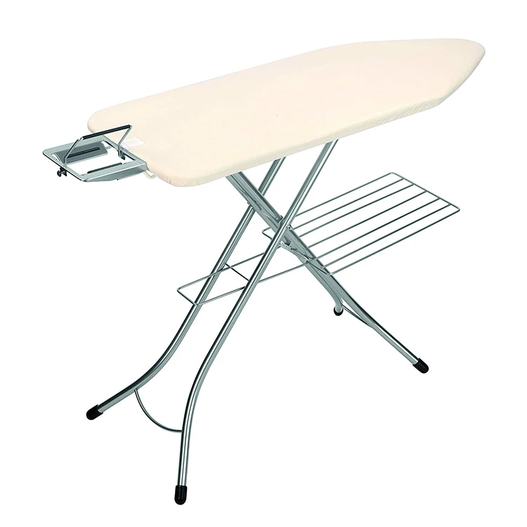 Ironing Board New Style Professional Easy Storage Folding with Mesh Top Clothing Cotton PE Living Room Foldable Customized Logo