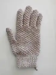 Exfoliating Face Body scrub wash gloves Scrubbing Spa Bath Wash Shower Massage Gloves