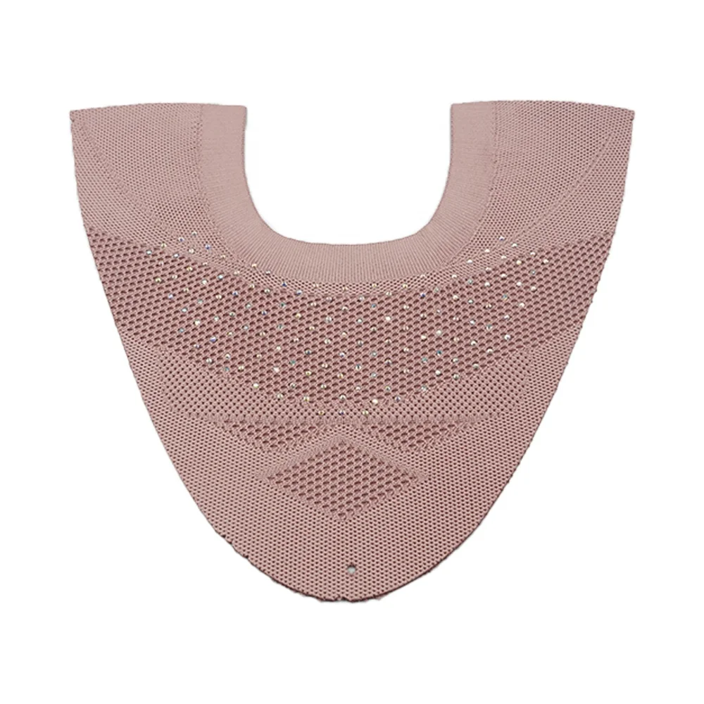 Zapatos deportivos de tela superior capelladas tejidas shoes upper glitter shoes men sport running vamp shoe vamp making