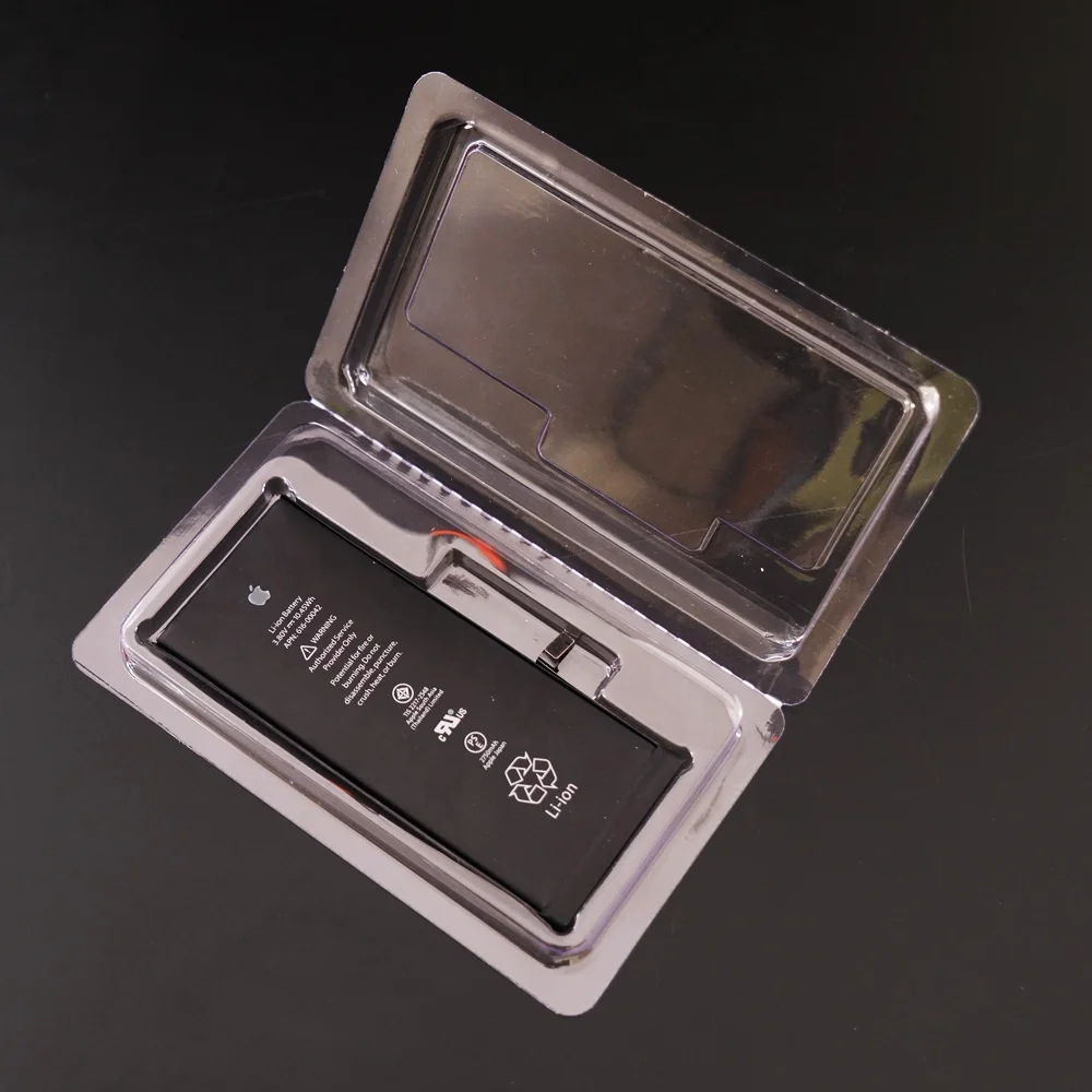 Direct Manufacturer Custom PET Clear Plastic Blister Packaging Tray For Battery