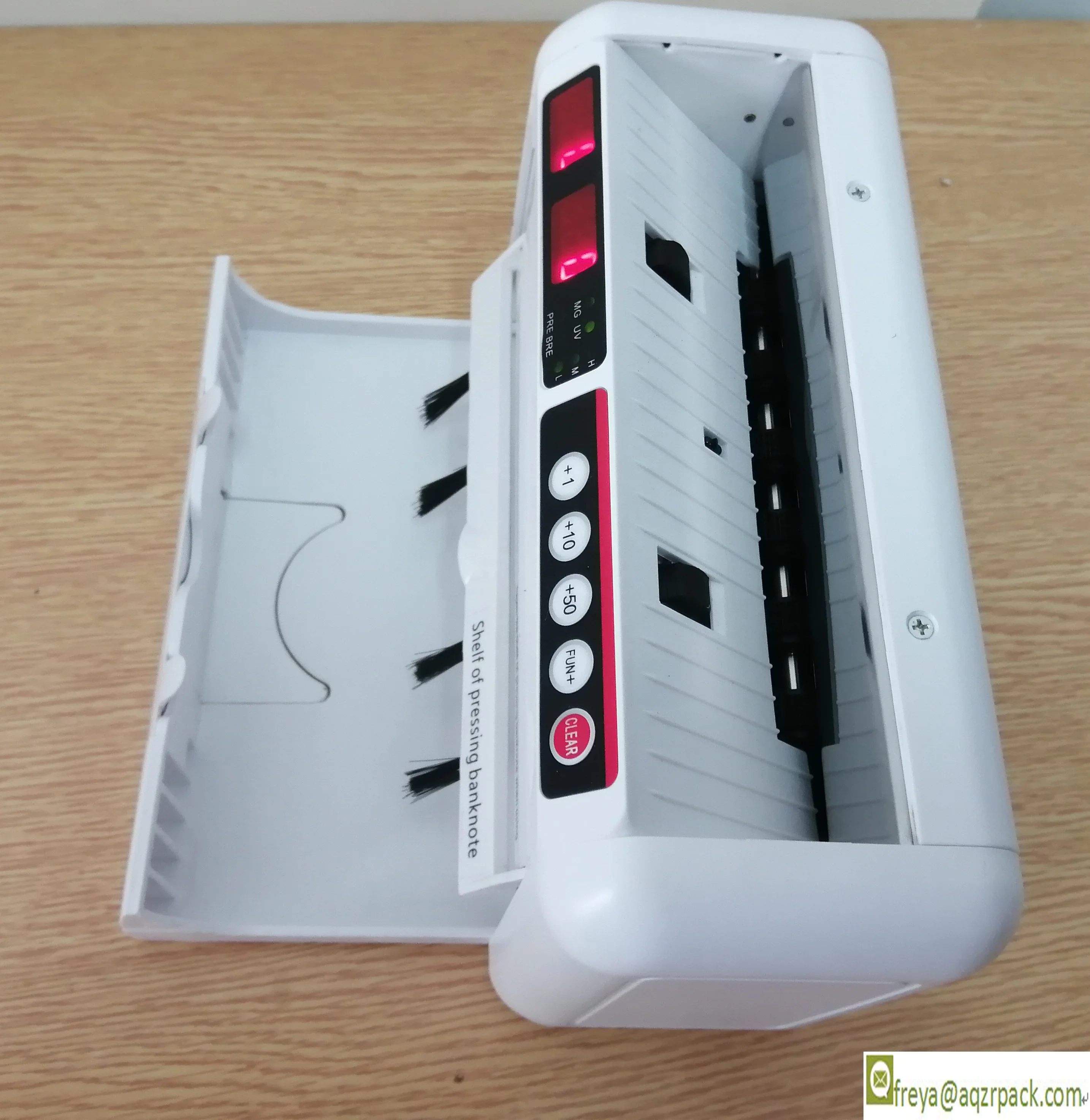 Счетчик небольшого размера, перезаряжаемая машина для счета денег