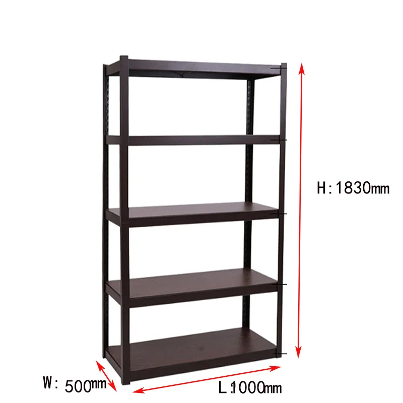 Suitable Price Gondola Display Shelf Light Duty Angle Steel