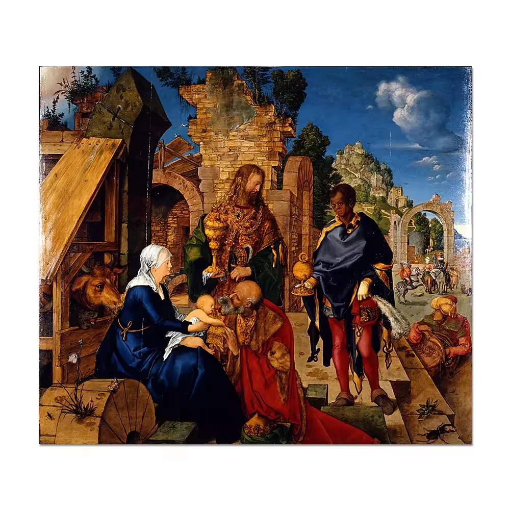 High quality reproduction of classical realism portrait handmade oil painting for wall art