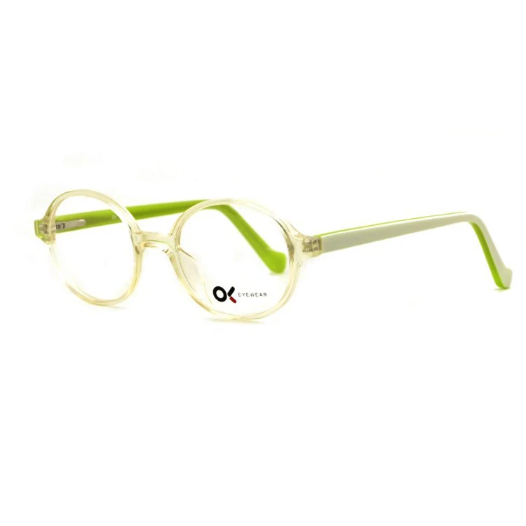  93304 Fashion Round Acetate Kids Optical