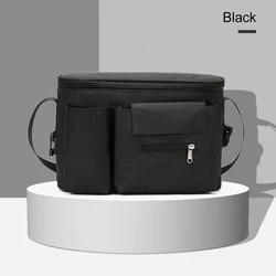 Stroller Organizer with Cup Holders Shoulder Strap Large Storage Diaper Bag Mother Care Organizer Hanging Baby Diaper Bag