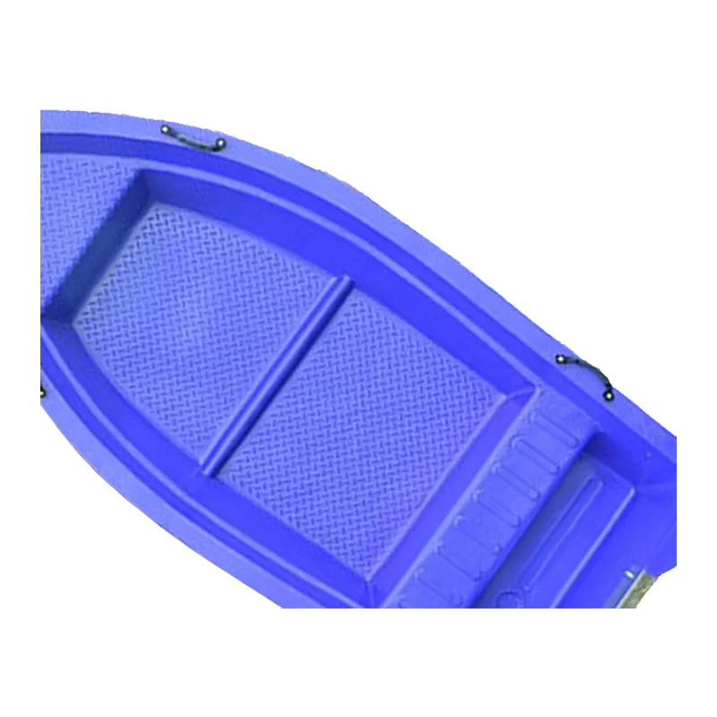 LANBO 270cm length plastic boat 4 persons plastic boats portable plastic boats from china