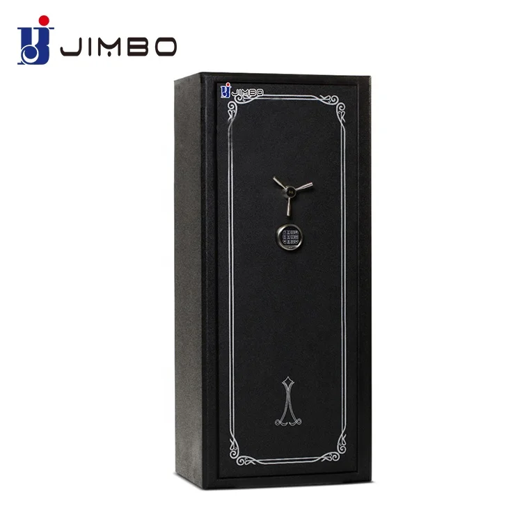 JIMBO Factory outlet high quality and durable certificated electronic lock gun safe wholesale