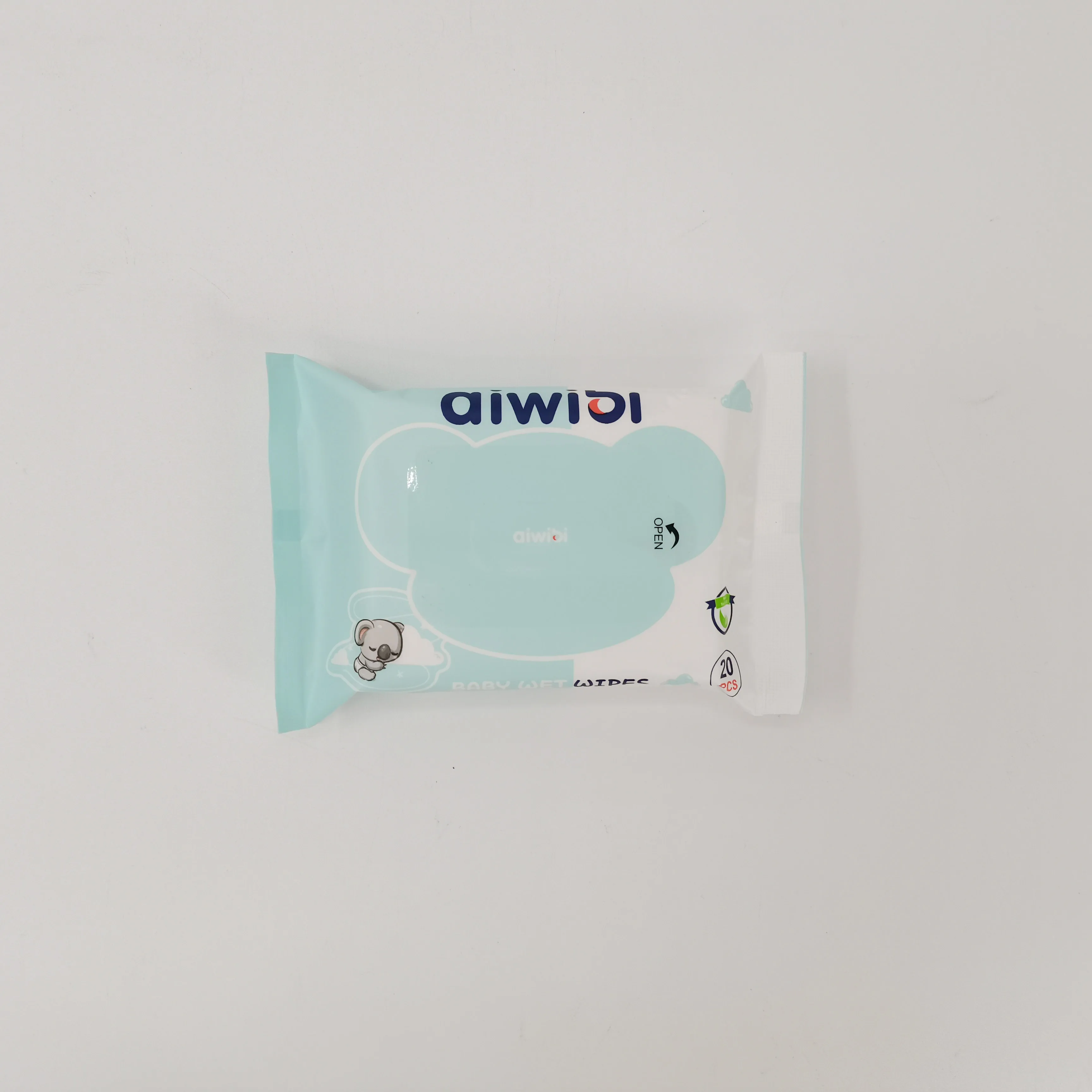 AIWIBI wet wipes for baby mini size pocket pack pure wipes for sensitive skin wholesale price direct from factory