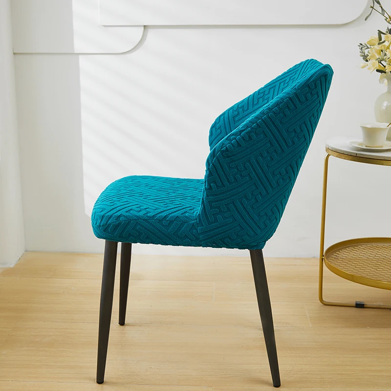 Customized sector Napping stretch office chair slipcovers Jacquard  dining chair covers