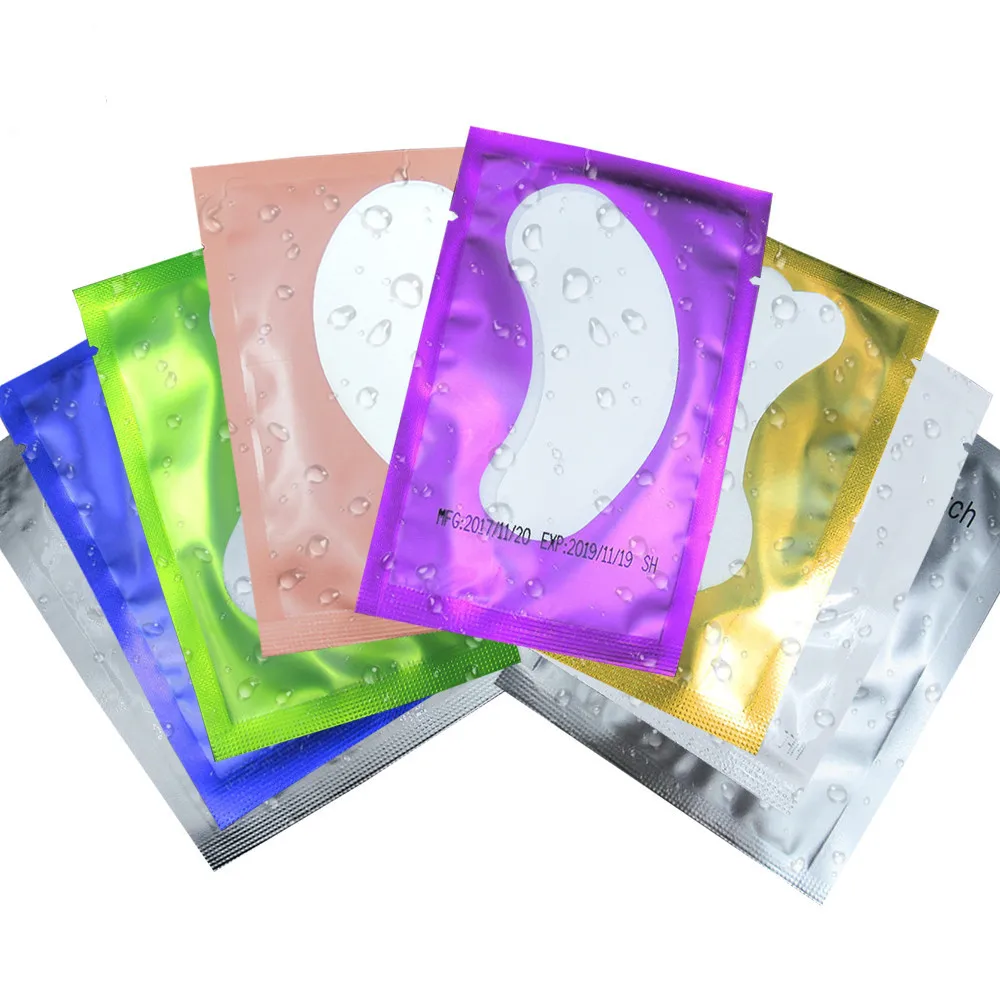 Оптовая продажа подушечек для наращивания ресниц, гелевые подушечки для наращивания ресниц с фирменной торговой маркой, подушечки для наращивания ресниц с индивидуальной упаковкой, гидрогелевые подушечки для глаз