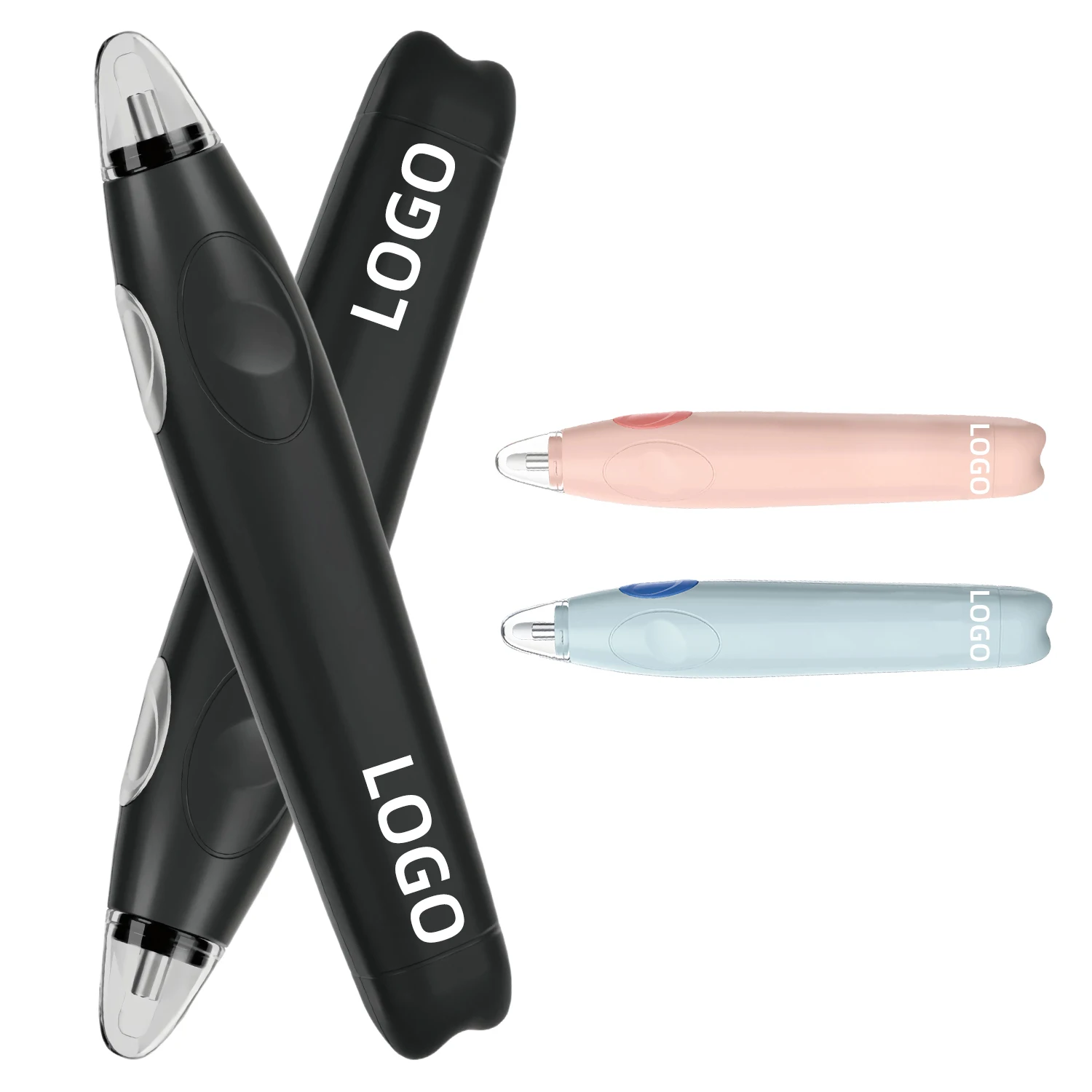 Zongmao Custom Logo Electric Eraser School Supplies Promotional Gift Kids Stationery Recharge Electric Eraser With Rubber Eraser