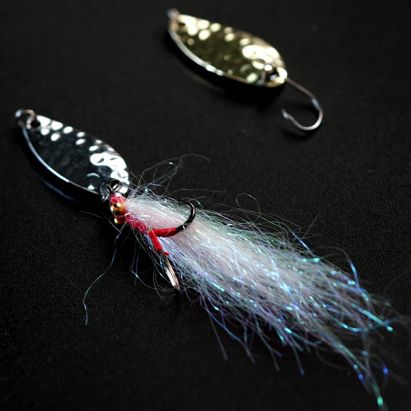 Wondersee Hot Sale Tungsten Steel Spinner Spoon Lures with BKK Hooks for River Lake Stream Ocean Boat Fishing