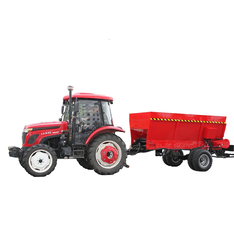 Высококачественный тракторный разбрасыватель удобрений 40hp, садовое удобрение для фермы