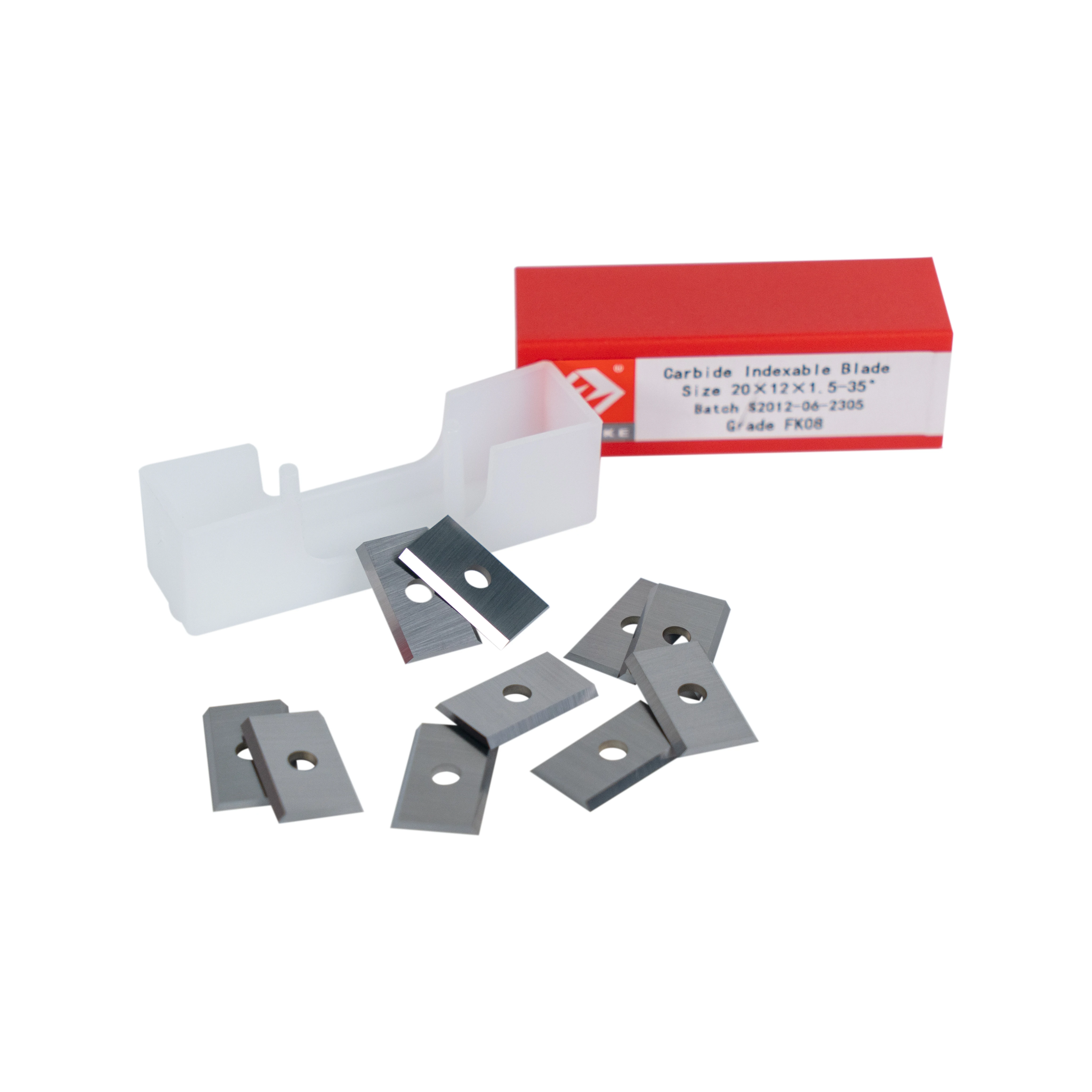 Woodworking Tools Reversible Indexable Knives Blades Insert Cutter Wood Planer Provided for CNC Machining Set Tungsten Carbide