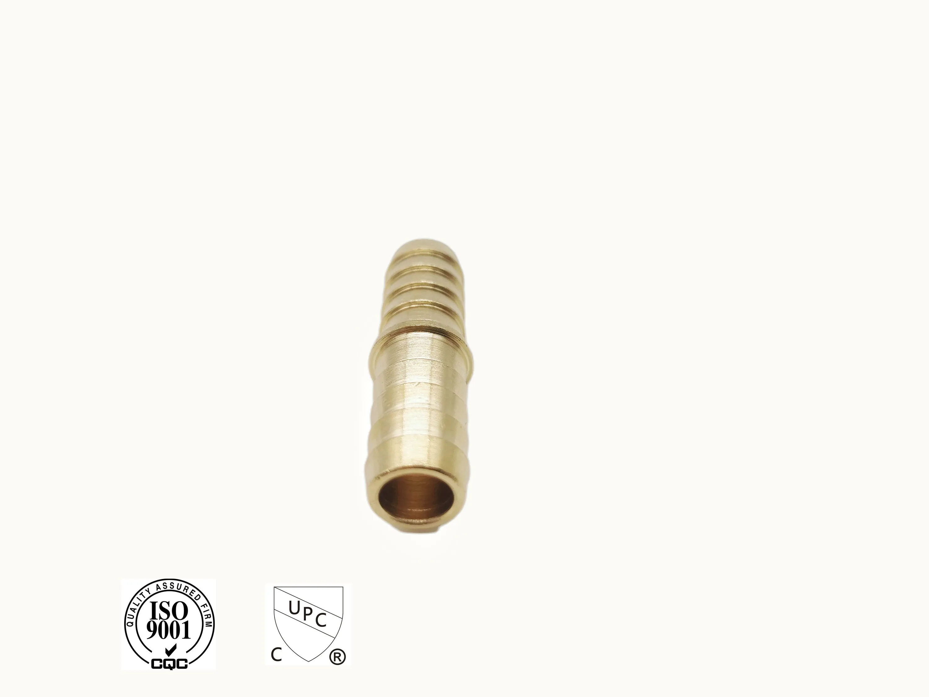 New Arrivals Straight Brass Adapter Coupler Joint Union Barbed Brass Hose Fitting