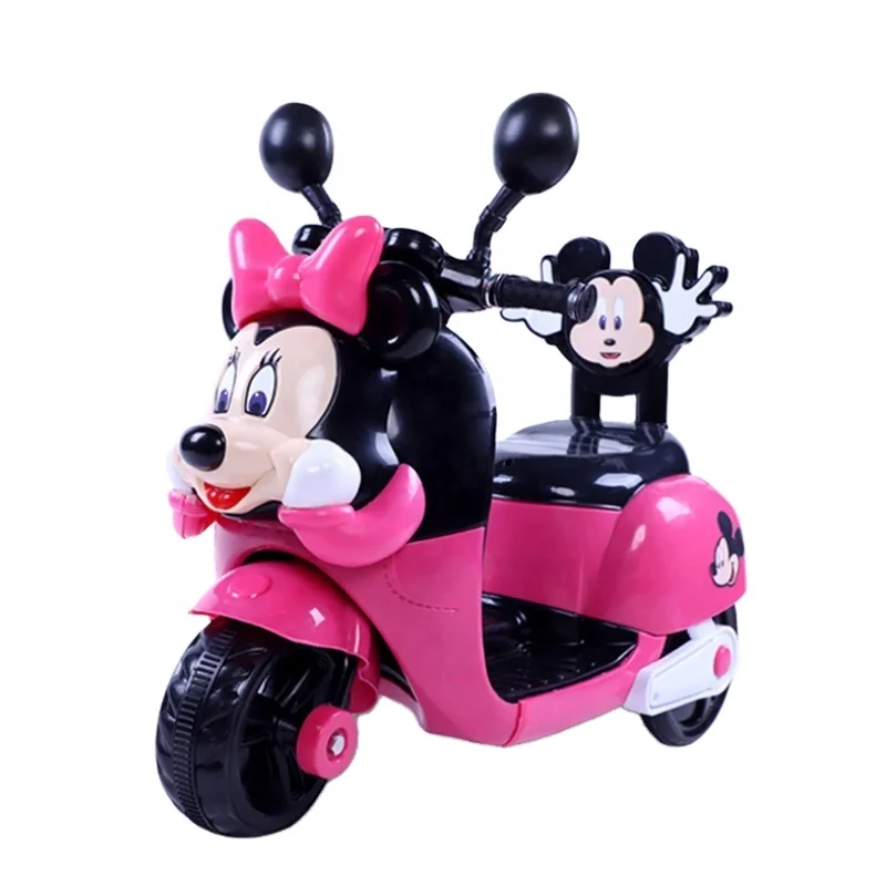 Factory Wholesale High Quality Children Toy  Ride on Car   Electric Car With Music Lighting Three-wheeled Electric Motorcycle