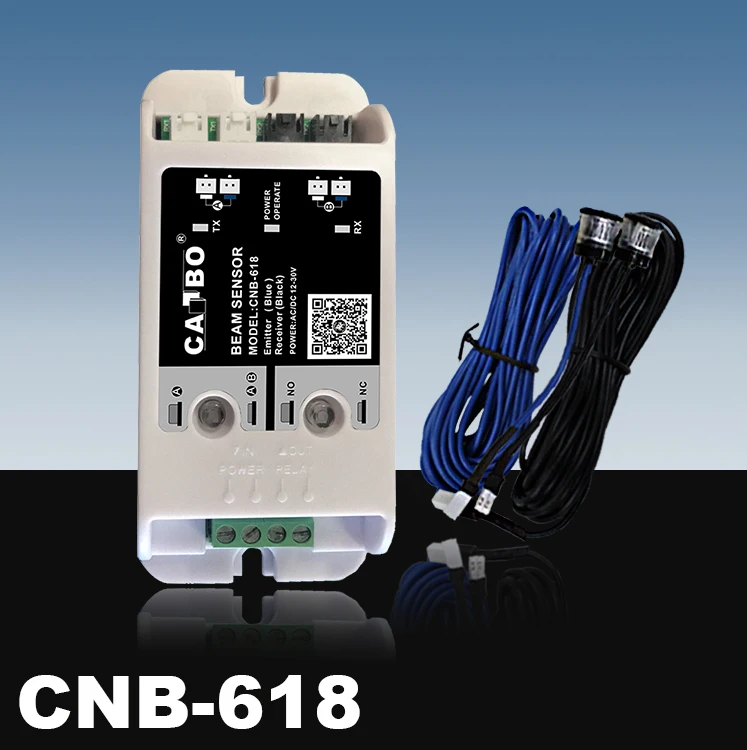 Safety Beam Sensor For Automatic Sliding Doors To Prevent Door Close When Light Beam Is Broken