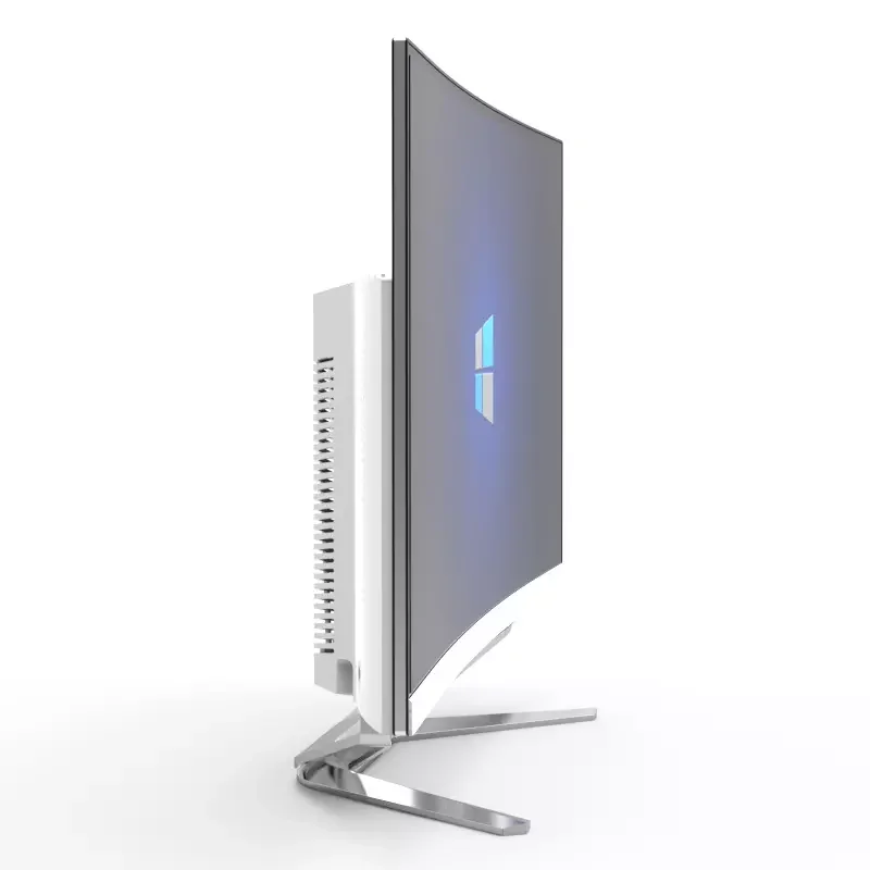 27' Curve Screen All In One Desktop Intel Core i7 10750H Six Cores Up To 5.0Ghz Monoblock 16GB RAM ddr4 512GB SSD Computer