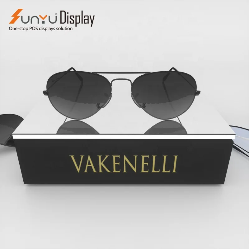 Lucky customized counter rotating eyeglass display