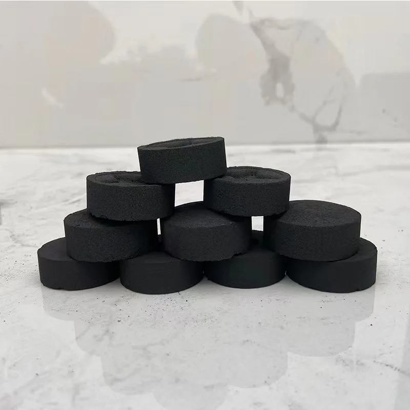 Customizable wholesale quality eco-friendly smoke-free bamboo charcoal hookah charcoal