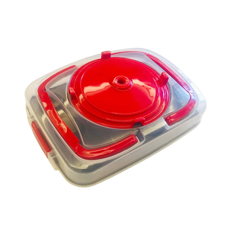 12 Cupcake Muffin Pan with Container Carrier With 3 Tiers Cupcake holder Stand for Display Dessert Decorating Tools